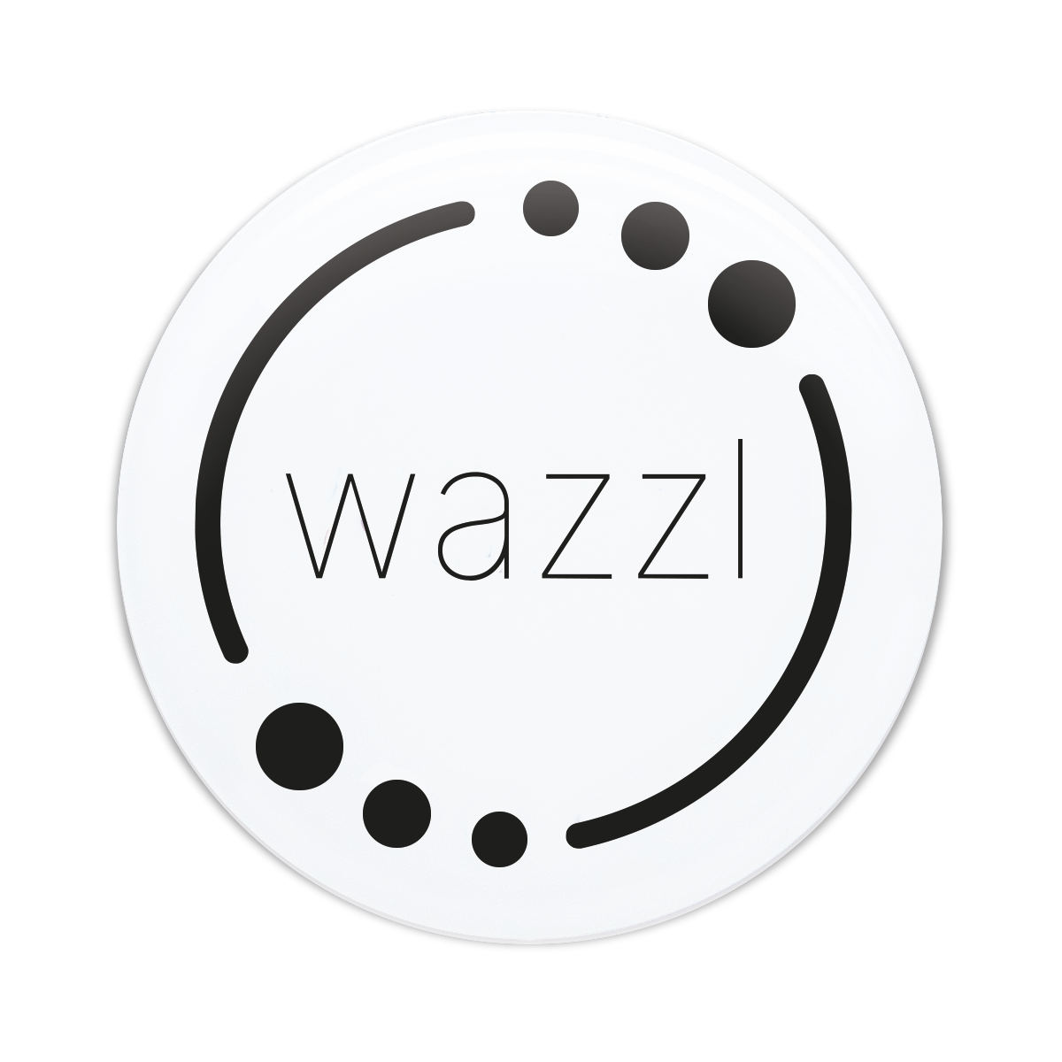wazzl weiß - Digitale Visitenkarte